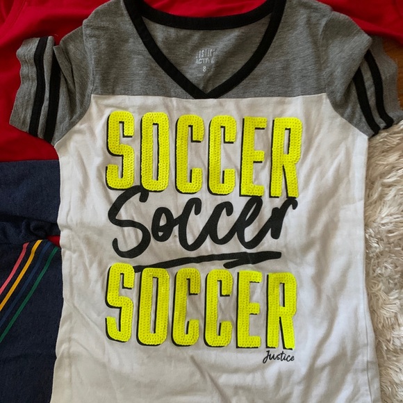 3 Girls Shirts Short sleeve graph tee, sold red long sleeve, blue Long sleeve M - Picture 2 of 9